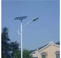【太阳能路灯案例】四川省达州市小区亮化工程