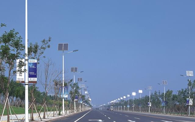 华可路灯新农村太阳能路灯项目