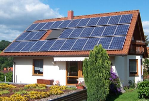 家用房屋太阳能发电