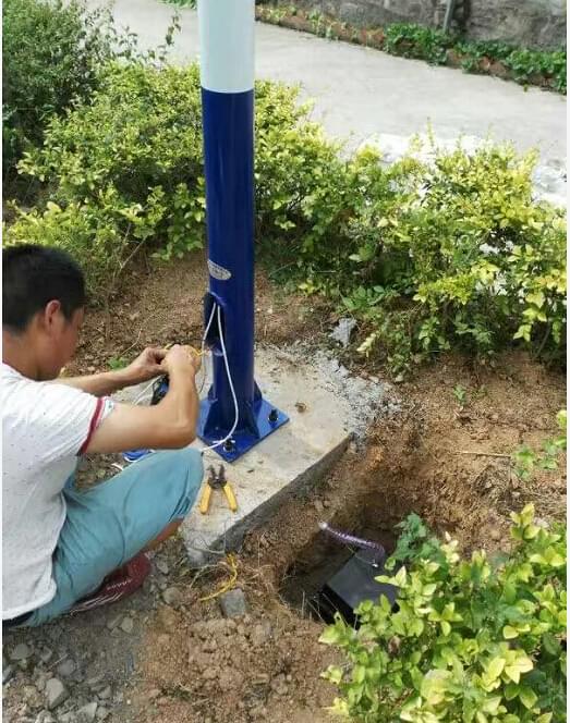 贵州农村太阳能路灯安装