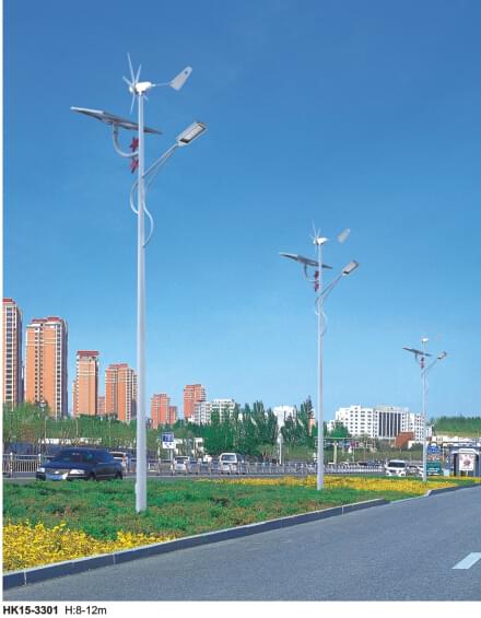 华可风光互补led路灯