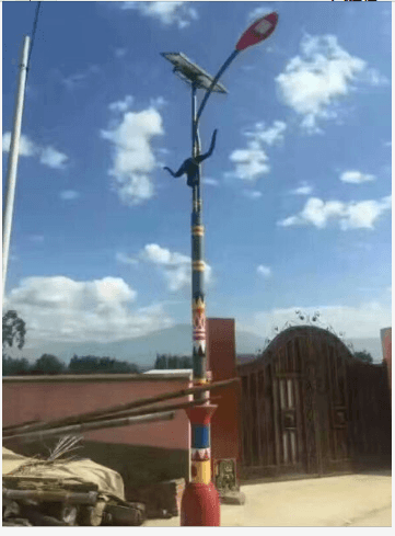 贵阳led太阳能路灯展示