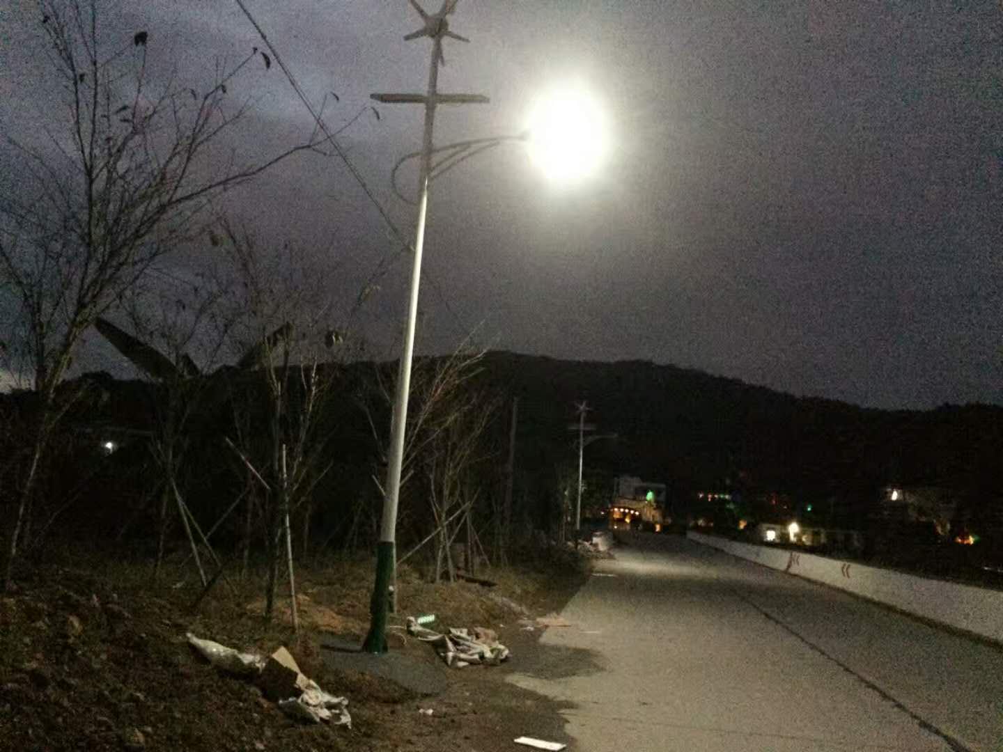 福建风光互补路灯