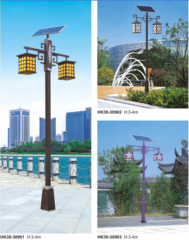 太阳能庭院灯产品
