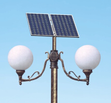 华可太阳能庭院灯防护等级达到IP65