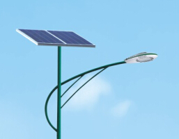 Led太阳能路灯不同高度的灯杆配置光源也会有所不同