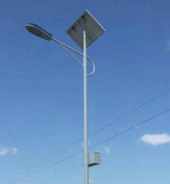 华可：120套四川led太阳能路灯已竣工验收！